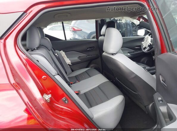 3N1CP5DV5ML474646 2021 NISSAN KICKS Red VIN կոդի պիտակի տեսք