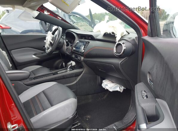 3N1CP5DV5ML474646 2021 NISSAN KICKS Red Սալոնի դիմացի տեսք