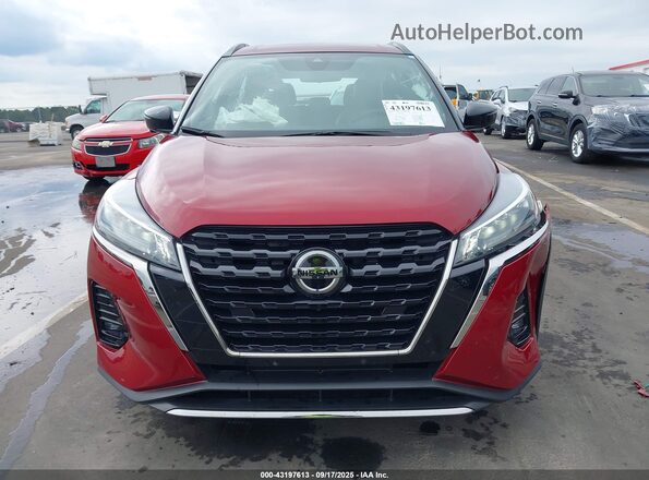 3N1CP5DV5ML474646 2021 NISSAN KICKS Red Սարքավորումների վահանակի տեսք