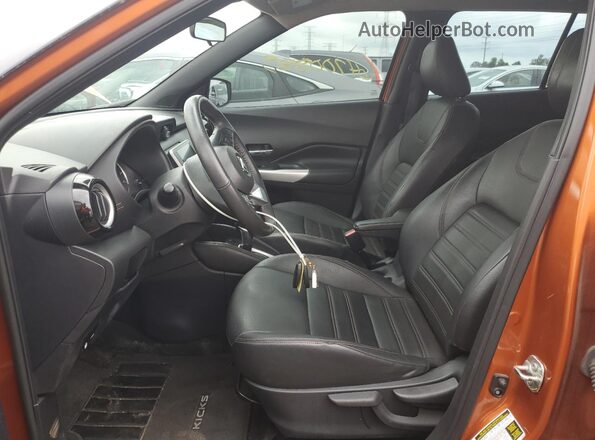 3N1CP5DV8LL576568 2020 NISSAN KICKS Orange Սալոնի դիմացի տեսք