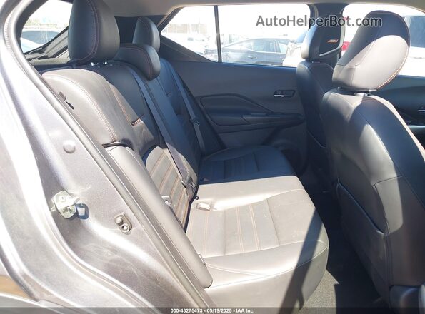 3N1CP5DVXLL543569 2020 NISSAN KICKS Gray VIN կոդի պիտակի տեսք