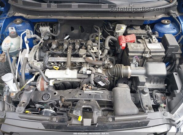 3N1CP5DVXML494746 2021 NISSAN KICKS Blue Rear view