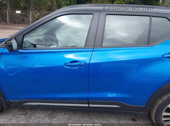 3N1CP5DVXML494746 2021 NISSAN KICKS Blue 360 interior view