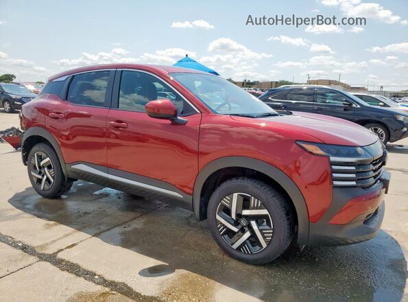 3N8AP6CA7SL319381 2025 NISSAN KICKS Maroon Передня права чверть