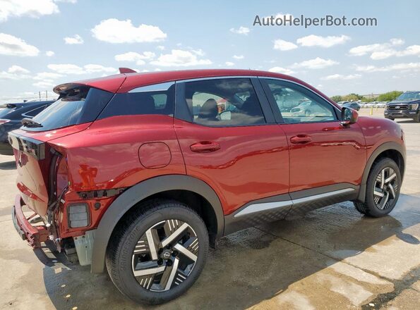 3N8AP6CA7SL319381 2025 NISSAN KICKS Maroon Задня права чверть