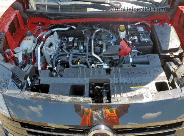 3N8AP6CA7SL319381 2025 NISSAN KICKS Maroon Вид підкапотного простору