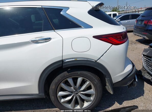 3PCAJ5AA3NF117358 2022 INFINITI QX50 White Front view