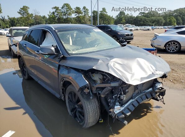 3PCAJ5BA3MF120550 2021 INFINITI QX50 Gray Առջևի աջ