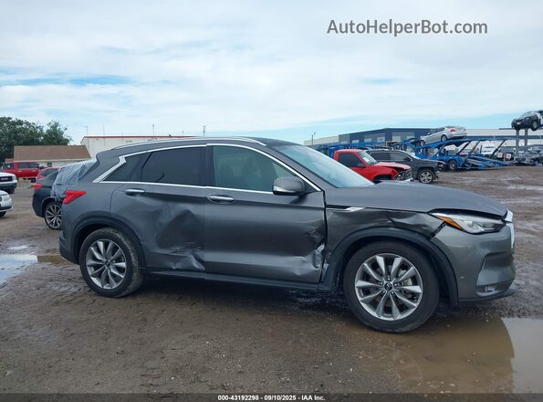 3PCAJ5BA3MF124453 2021 INFINITI QX50 Gray Вид задньої частини салону