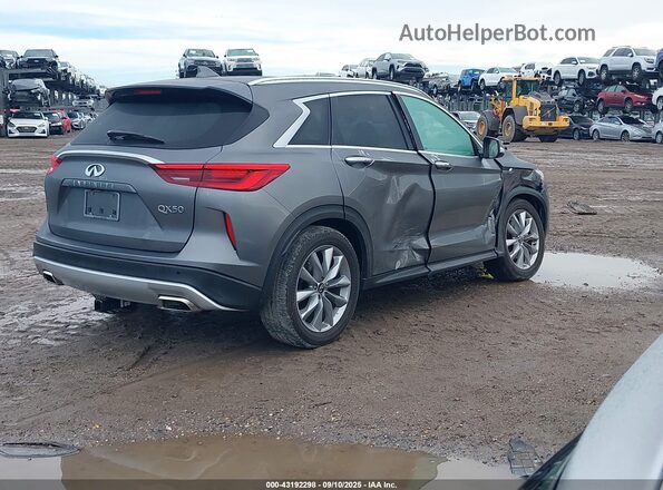3PCAJ5BA3MF124453 2021 INFINITI QX50 Gray Задня права чверть