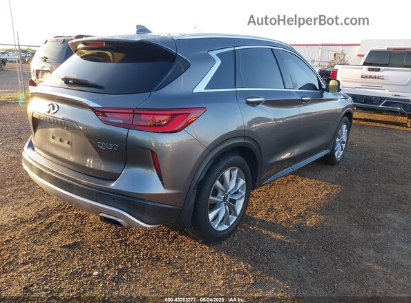 3PCAJ5BA6NF112136 2022 INFINITI QX50 Silver Rear right