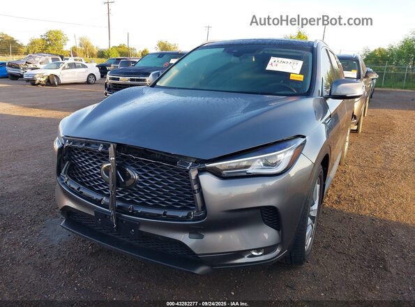3PCAJ5BA6NF112136 2022 INFINITI QX50 Silver Front view