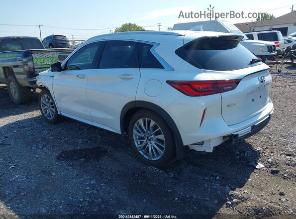 3PCAJ5BA6PF115234 2023 INFINITI QX50 White Задня ліва чверть