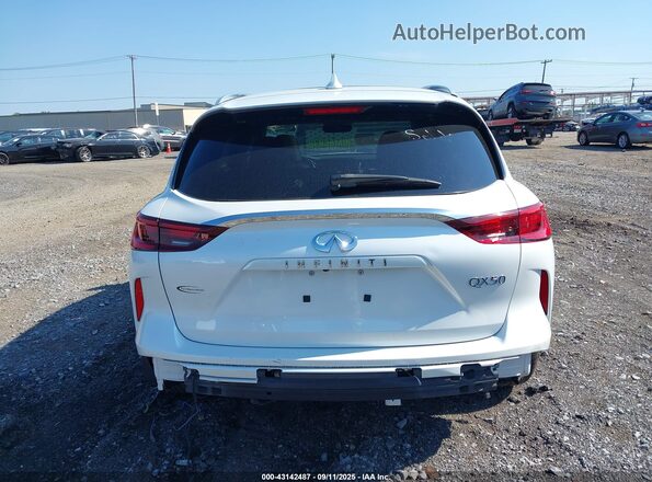 3PCAJ5BA6PF115234 2023 INFINITI QX50 White 