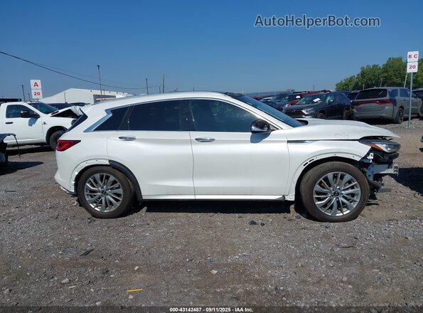 3PCAJ5BA6PF115234 2023 INFINITI QX50 White Вид задньої частини салону