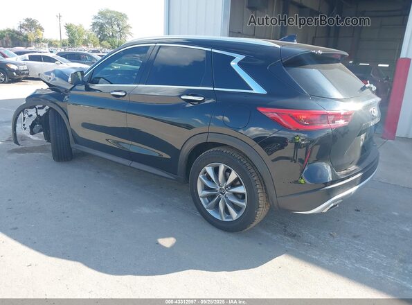 3PCAJ5BA7MF124035 2021 INFINITI QX50 Черный Задняя левая четверть