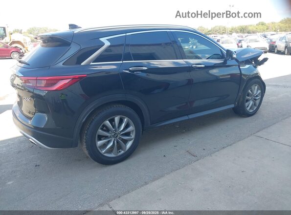 3PCAJ5BA7MF124035 2021 INFINITI QX50 Черный Задняя правая четверть