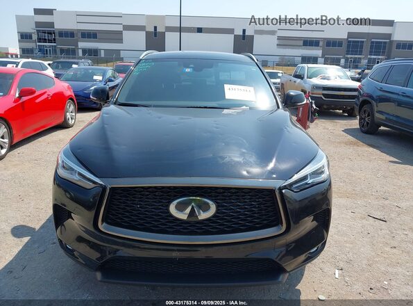 3PCAJ5BAXMF124692 2021 INFINITI QX50 Black ხელსაწყოთა პანელის ხედი