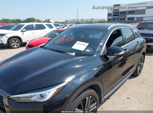 3PCAJ5BAXMF124692 2021 INFINITI QX50 Black წინა ხედი