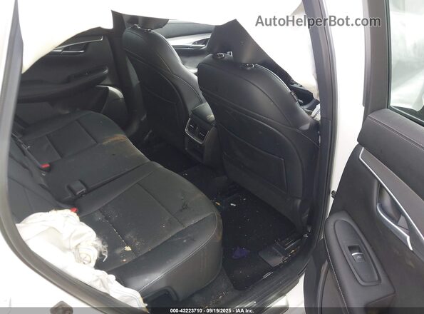 3PCAJ5BB2NF106567 2022 INFINITI QX50 White VIN կոդի պիտակի տեսք