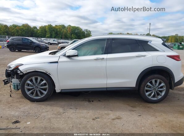 3PCAJ5BB2NF106567 2022 INFINITI QX50 White Սալոնի հետևի տեսք