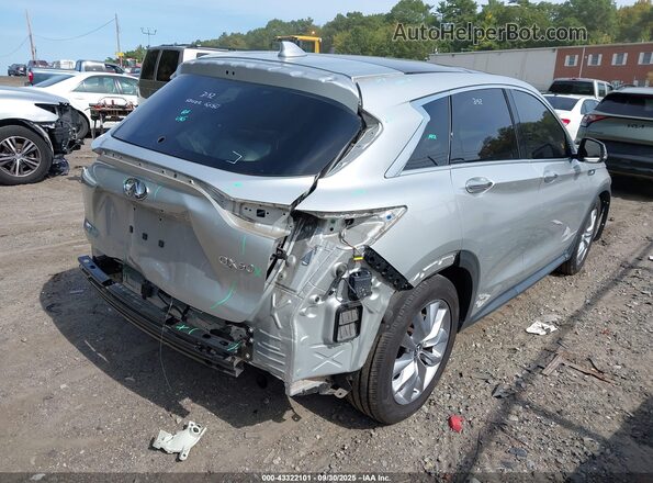 3PCAJ5BB7MF108734 2021 INFINITI QX50 Silver Trasero derecho