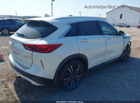 3PCAJ5BB7MF113710 2021 INFINITI QX50 White Trasero derecho