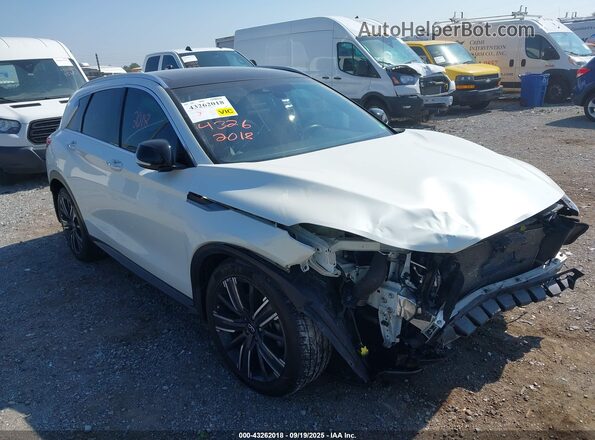 3PCAJ5BB7MF113710 2021 INFINITI QX50 White Vista frontal