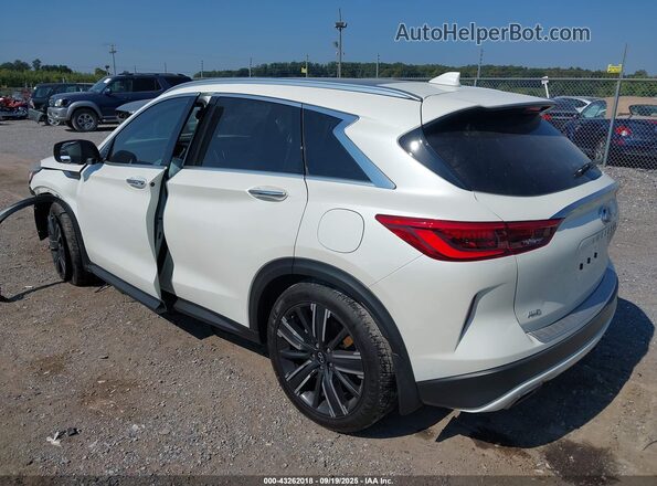 3PCAJ5BB7MF113710 2021 INFINITI QX50 White Trasero izquierdo