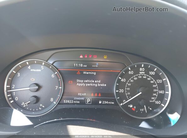 3PCAJ5BB7MF113710 2021 INFINITI QX50 White Vista de los asientos traseros