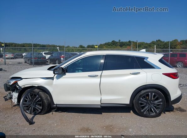 3PCAJ5BB7MF113710 2021 INFINITI QX50 White Vista interior de 360 grados