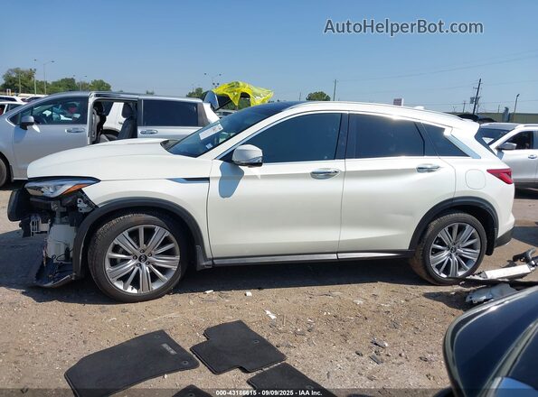 3PCAJ5CA1MF115104 2021 INFINITI QX50 White 