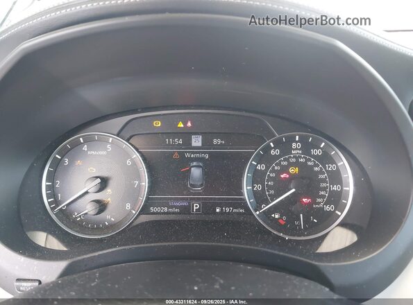 3PCAJ5CA5MF105529 2021 INFINITI QX50 White Widok tylnych siedzeń