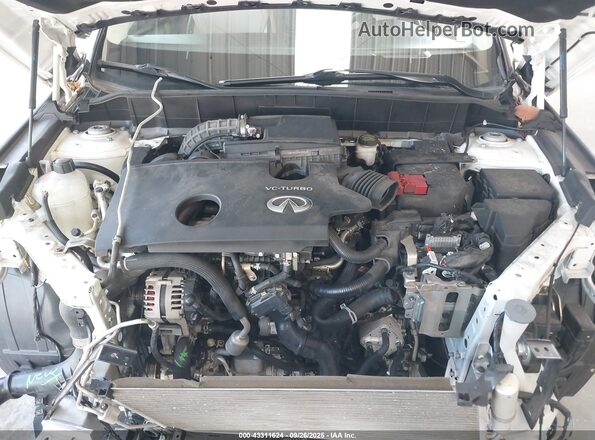 3PCAJ5CA5MF105529 2021 INFINITI QX50 White Widok z tyłu