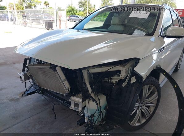 3PCAJ5CA5MF105529 2021 INFINITI QX50 White Widok z przodu
