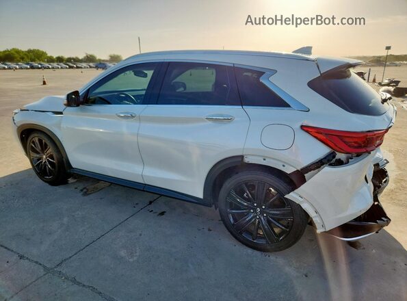 3PCAJ5EA2NF108905 2022 INFINITI QX50 White Հետևի ձախ