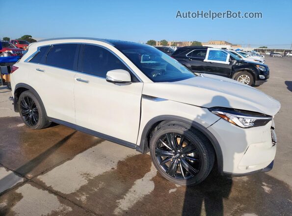 3PCAJ5EA2NF108905 2022 INFINITI QX50 White Առջևի աջ
