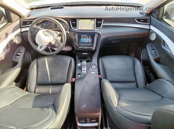 3PCAJ5EA2NF108905 2022 INFINITI QX50 White Առջևի վահանակի տեսք