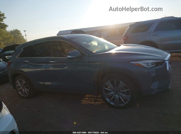 3PCAJ5EB2NF108962 2022 INFINITI QX50 Light Blue 360 interior view