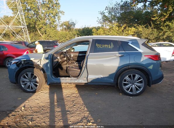 3PCAJ5EB2NF108962 2022 INFINITI QX50 Light Blue 