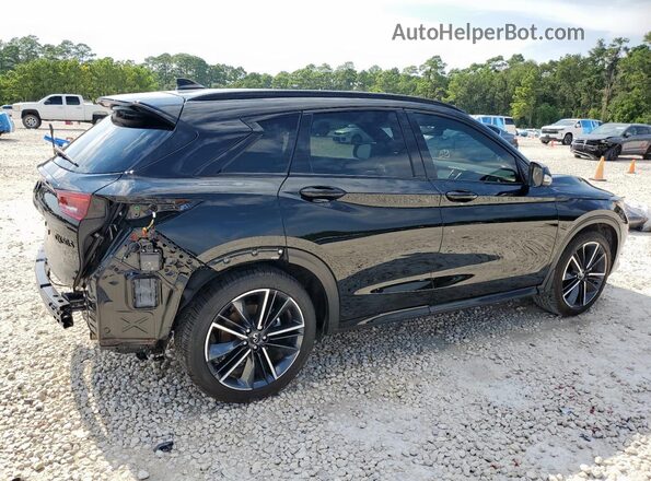 3PCAJ5FB0SF109912 2025 INFINITI QX50 Black Tył prawy