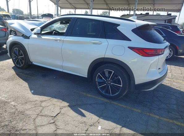 3PCAJ5FBXSF108282 2025 INFINITI QX50 White Задня ліва чверть