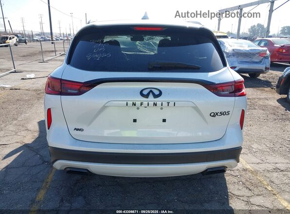 3PCAJ5FBXSF108282 2025 INFINITI QX50 White 