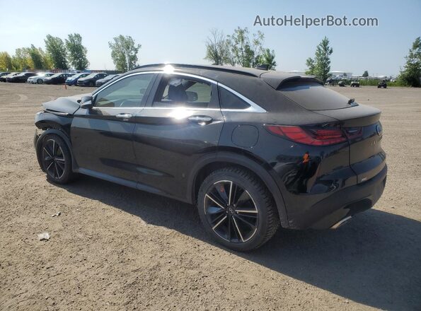3PCAJ5J38NF110598 2022 INFINITI QX55 Black უკანა მარცხენა