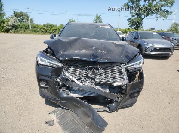 3PCAJ5J38NF110598 2022 INFINITI QX55 Black წინა ხედი