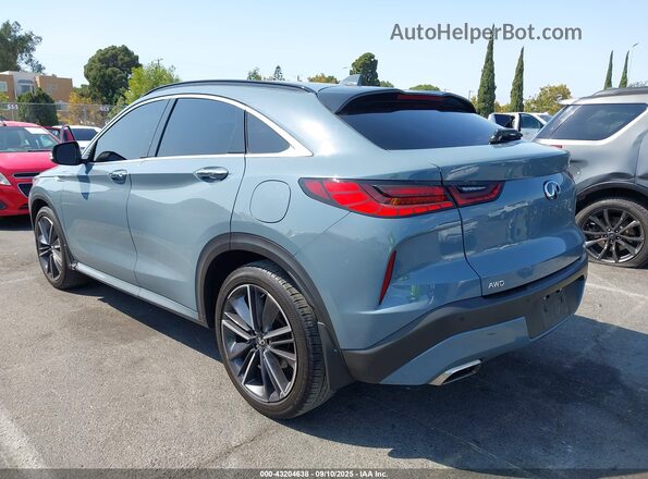 3PCAJ5JR6PF110476 2023 INFINITI QX55 Light Blue Rear left