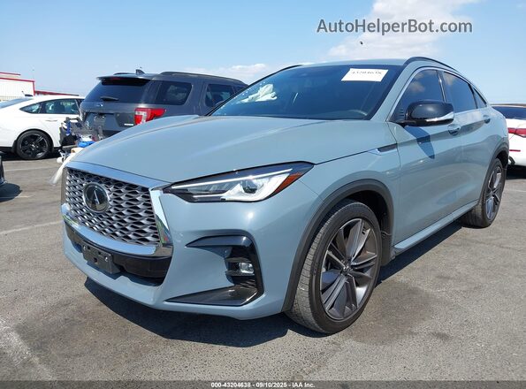 3PCAJ5JR6PF110476 2023 INFINITI QX55 Light Blue Front left