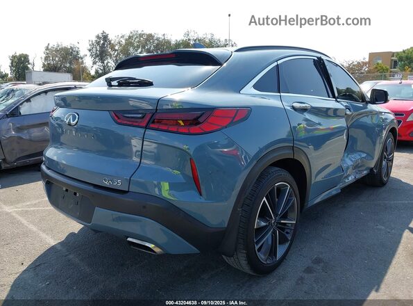 3PCAJ5JR6PF110476 2023 INFINITI QX55 Light Blue Rear right