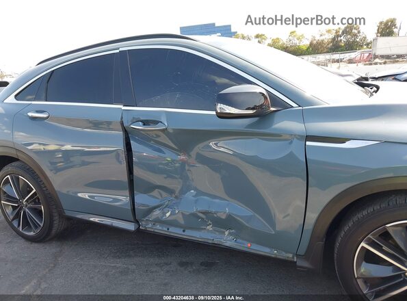 3PCAJ5JR6PF110476 2023 INFINITI QX55 Light Blue Front view