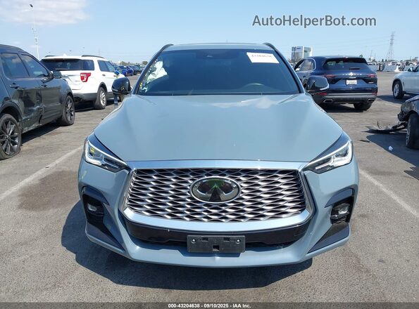 3PCAJ5JR6PF110476 2023 INFINITI QX55 Light Blue Instrument cluster view